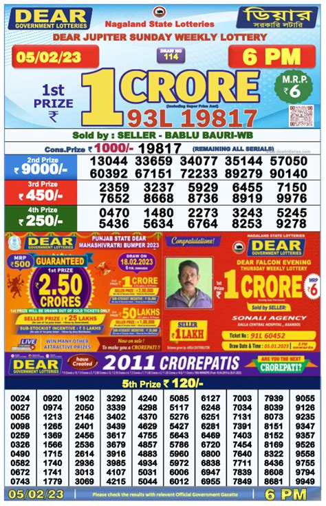 www.nagalandlotteries.com result|Nagaland State Lotteries .